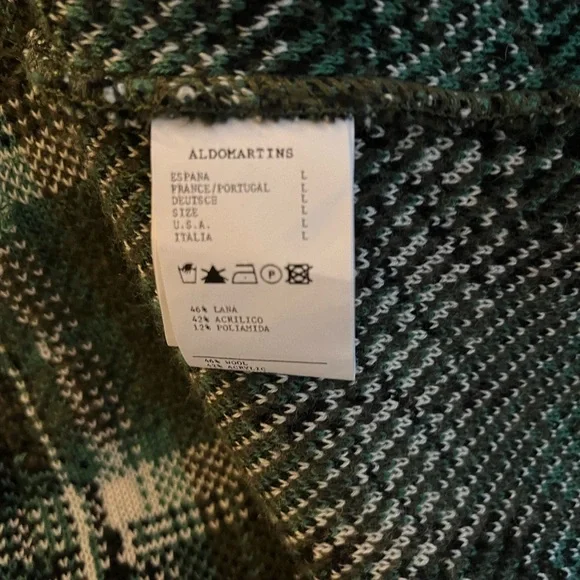 Anthropologie Aldomartins Plaid Cardigan Sweater - Picture 7 of 9